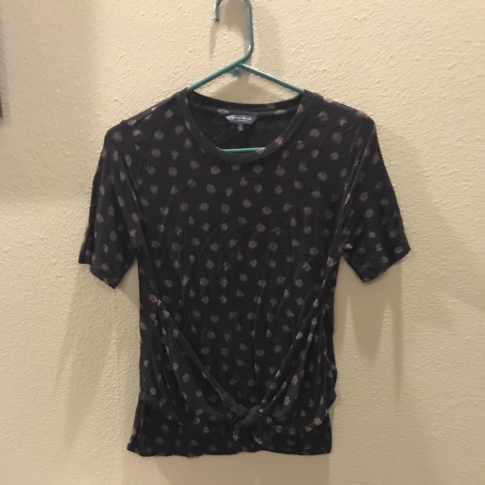 Lucky Brand Tie Detail Top Women's Small